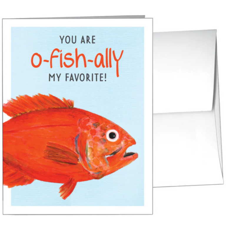 You Are o-fish-ally My Favorite! – Card