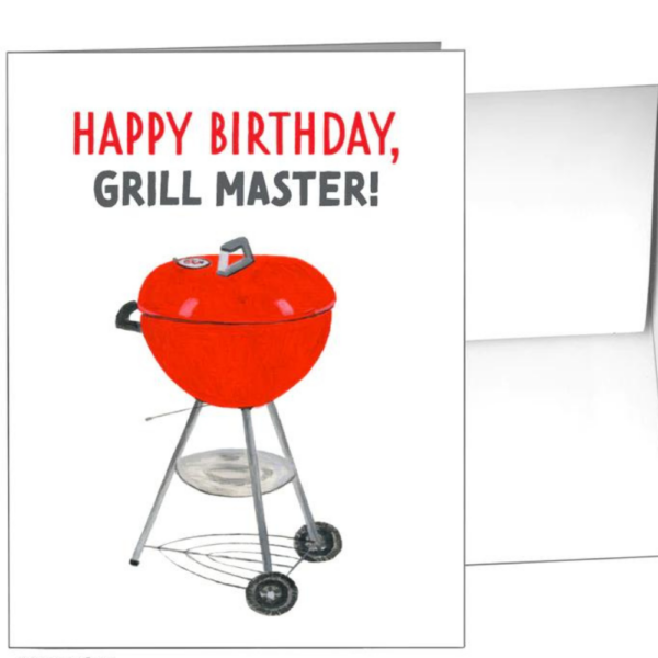 Happy Birthday, Grill Master! – Card
