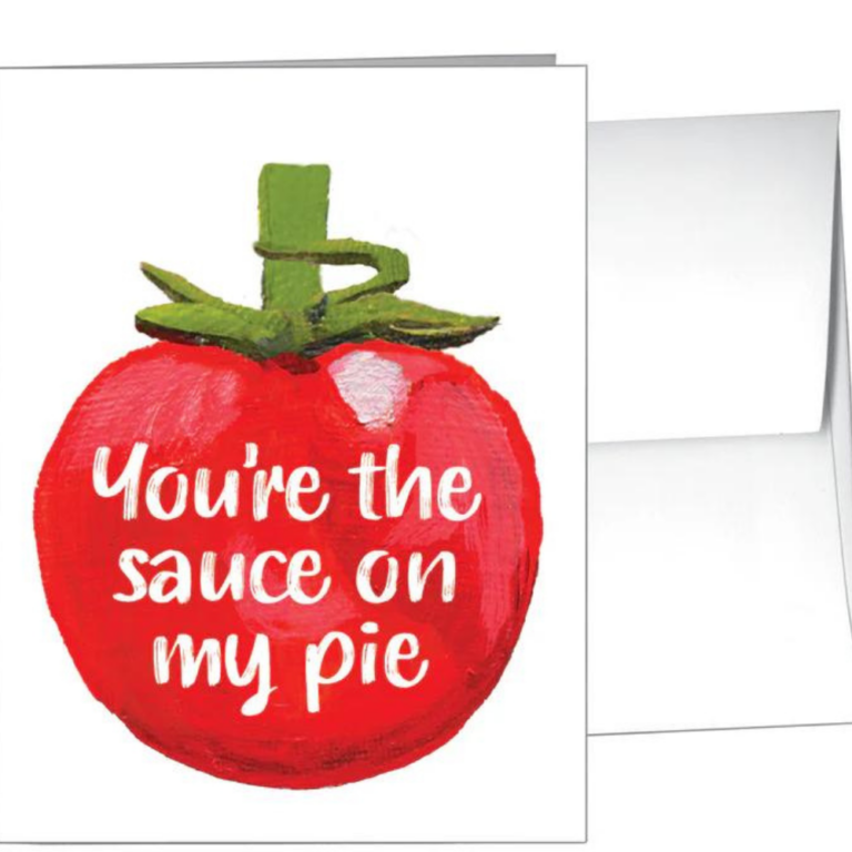 Sauce On My Pie – Card