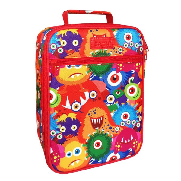 Sachi Insulated Junior Lunch Tote Monsters