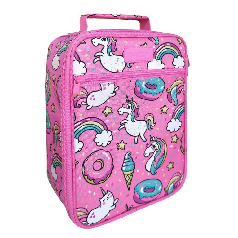 Sachi Insulated Junior Lunch Tote Unicorns