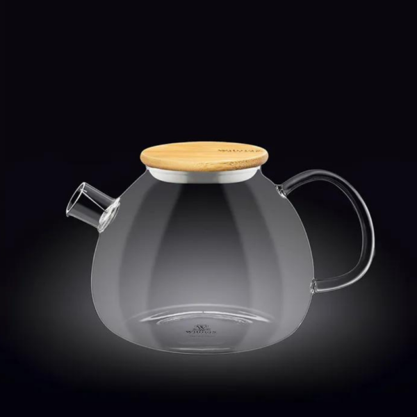 Wilmax Thermo Glass Tea Pot Ovo Spring 1200ml