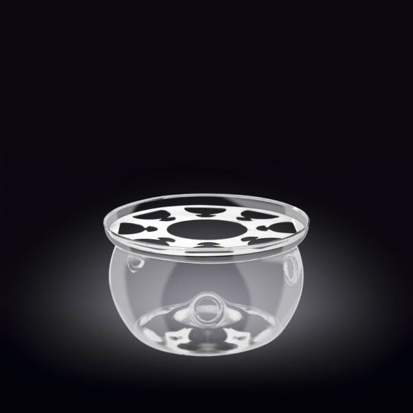 Wilmax Thermo Glass Warming Stand 11Ă—7 cm