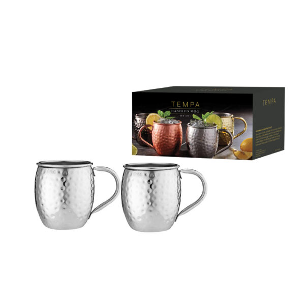 Tempa Spencer Hammered Mug Set 500ml (2 Colours)