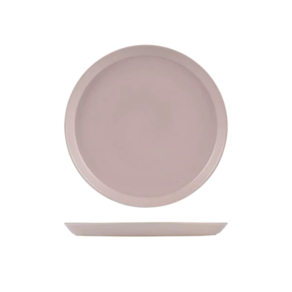 Zuma Pearl Blush Round Tapered Plate (4 Sizes)
