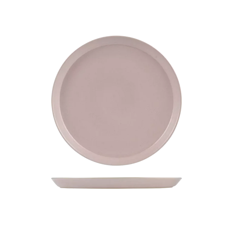 Zuma Pearl Blush Round Tapered Plate (4 Sizes)