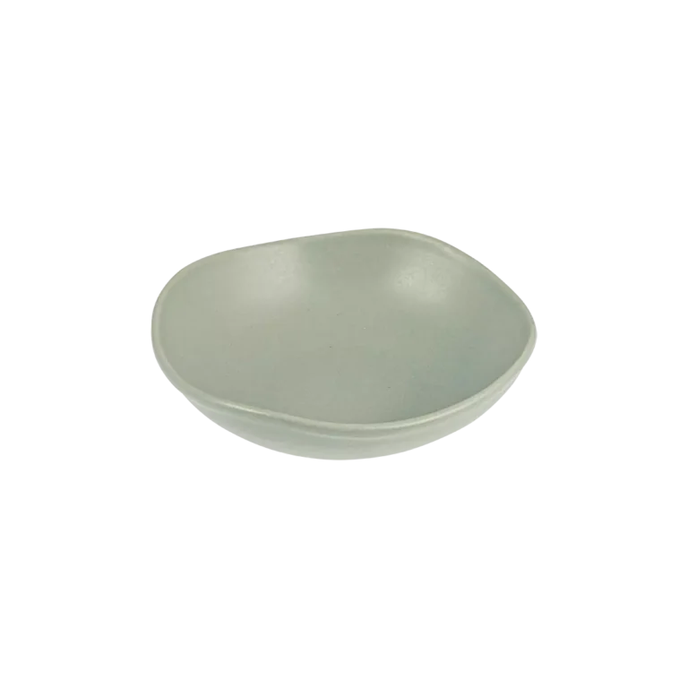 Zuma Pearl Pistachio Organic Shape Bowl 170mm