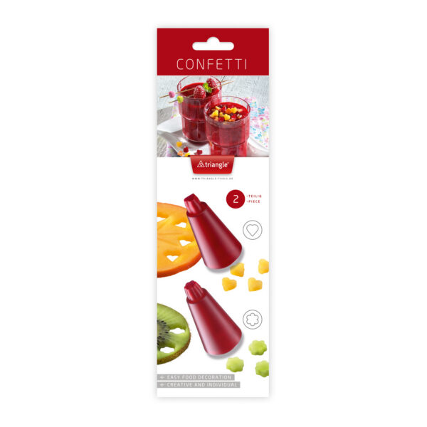 Triangle Confetti Cutter 2 Piece Set