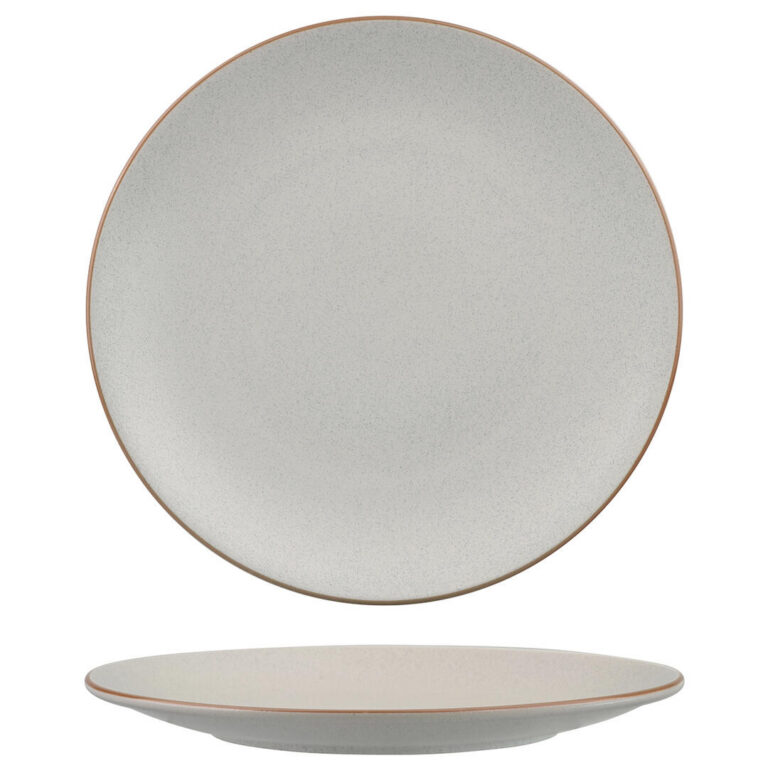 Zuma Mineral Round Coupe Plate (4 Sizes)