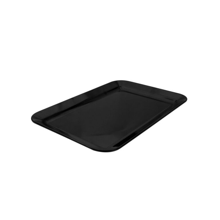 Ryner Melamine Rectangular Platter with Wide Rim (2 Colours)