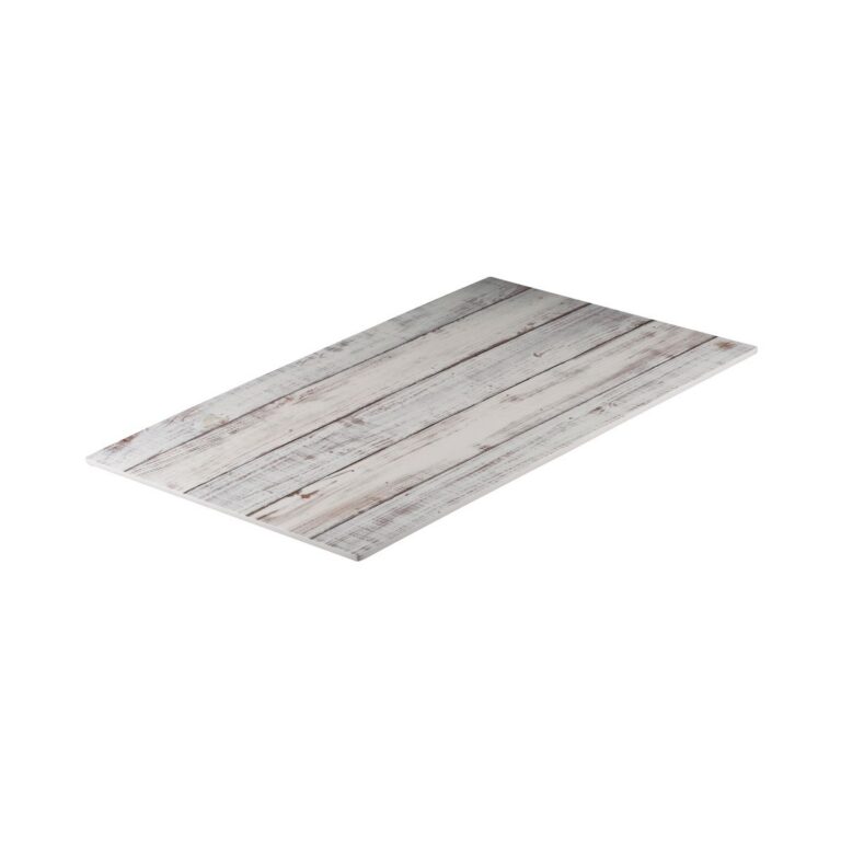 Ryner Melamine Whitewash Serve Platter (4 Sizes)