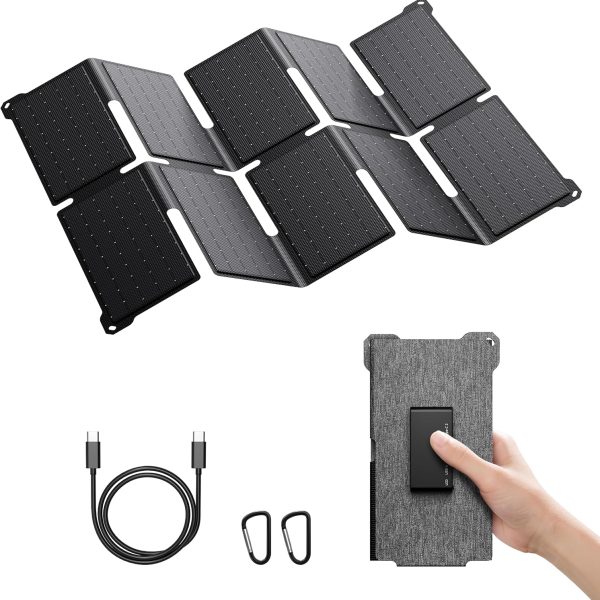 BigBlue 35W Portable Solar Panel Charger for Outdoor Use