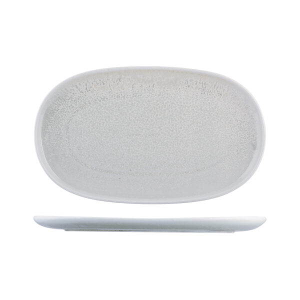 Moda Porcelain Willow Oval Coupe Plate