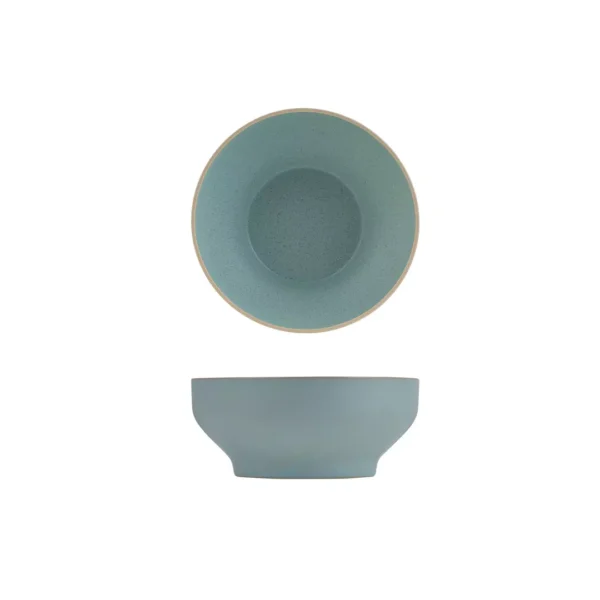 Luzerne Mod Round Bowl Frosted Blue (4 Sizes)