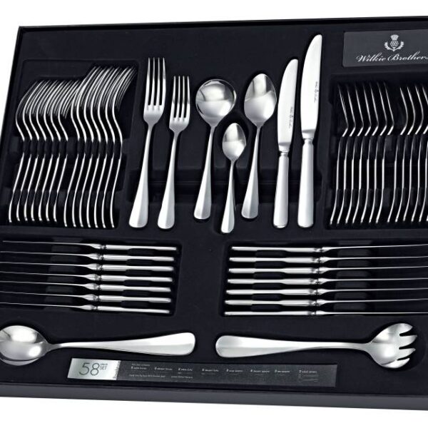 Wilkie Brothers Ravelstone 58 Piece Cutlery Set