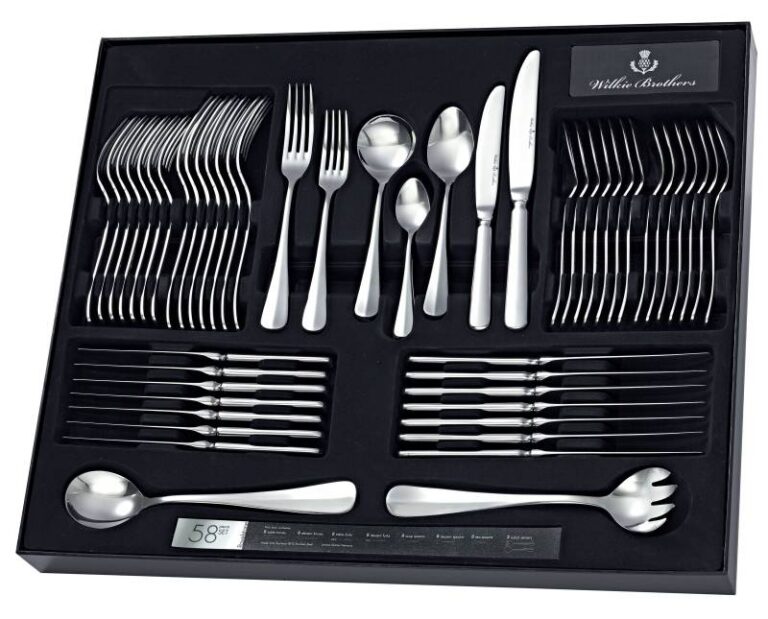 Wilkie Brothers Ravelstone 58 Piece Cutlery Set