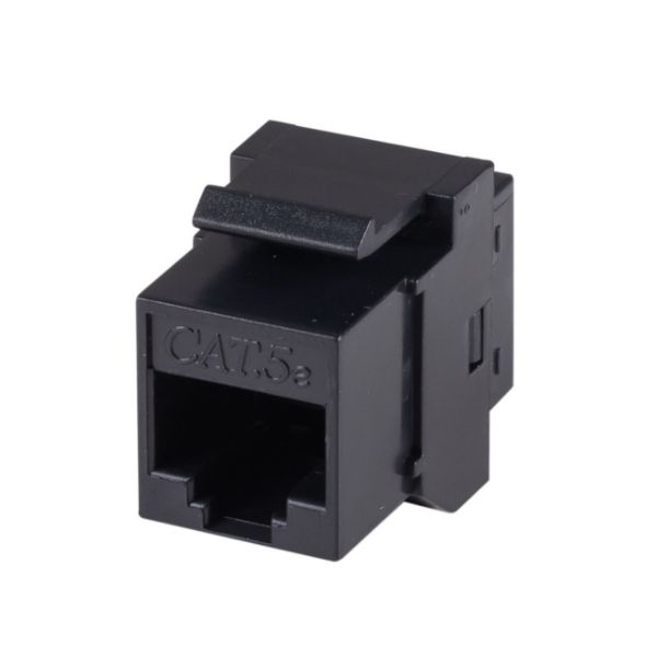 Cat5e Rated RJ45 8C Joiner 2-Way (2x RJ45 Sockets)