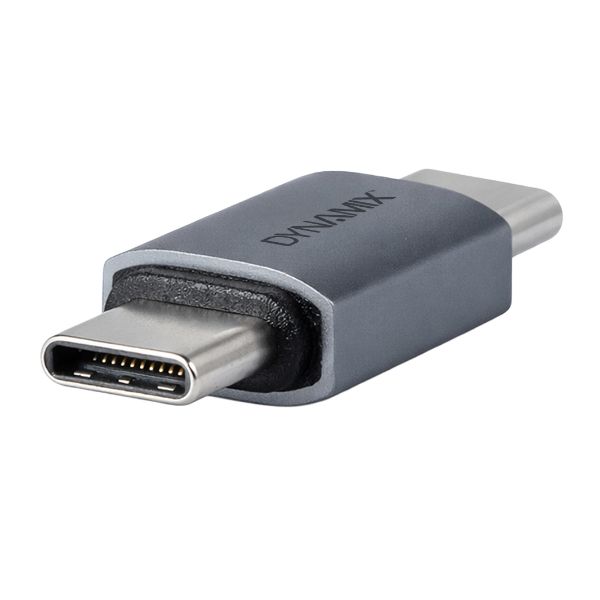 USB-C 4.0 Male/Male Adapter Supports USB 4.0 Sliver Aluminium Shell.