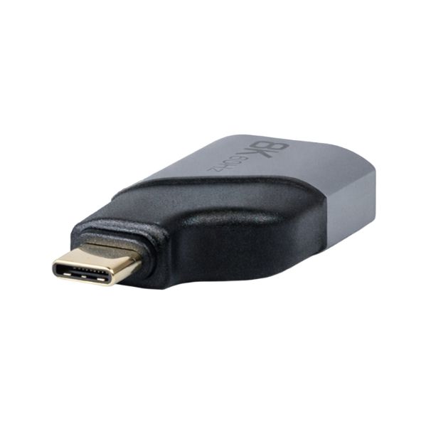 USB-C 4.0 Male to HDMI Adapter Supports 8K@60Hz. Sliver Aluminium Shell.