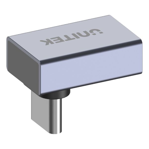 USB-C 90 Degree Right Angle Adapter. Type-C Male to Female Supports up to 8K@60Hz