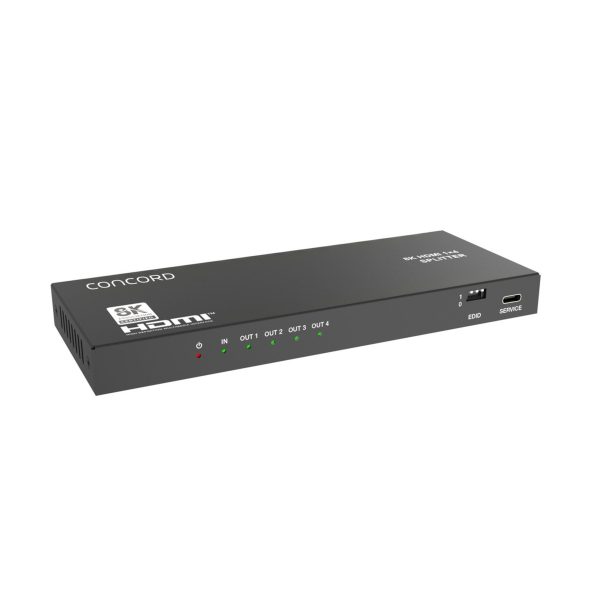 Concord 4-Way 8K HDMI Splitter