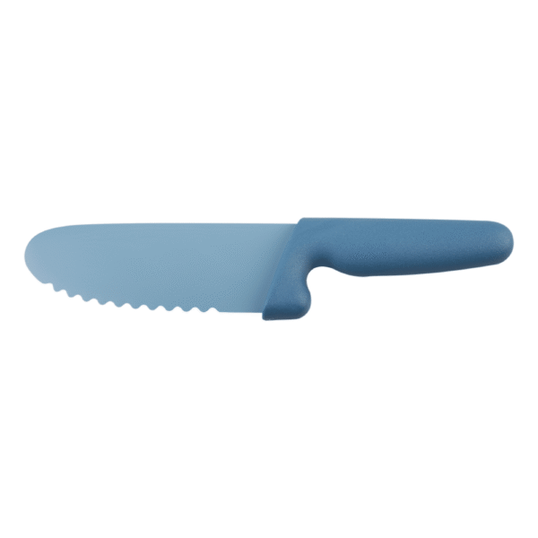 Appetito Kid’s Non-Stick Serrated Safety Knife Blue