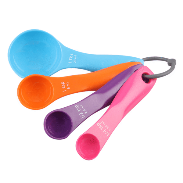 Appetito Measuring Spoons Set of 4 Multi Colour