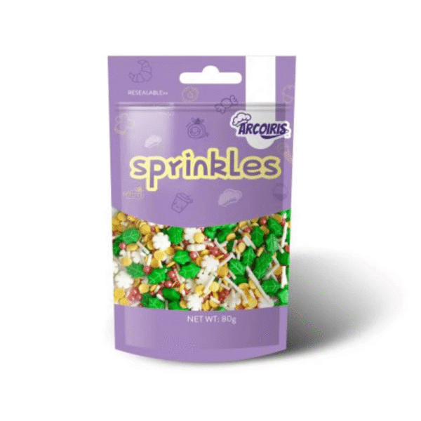 Arcoiris Snowflakes & Holly Mix 80g