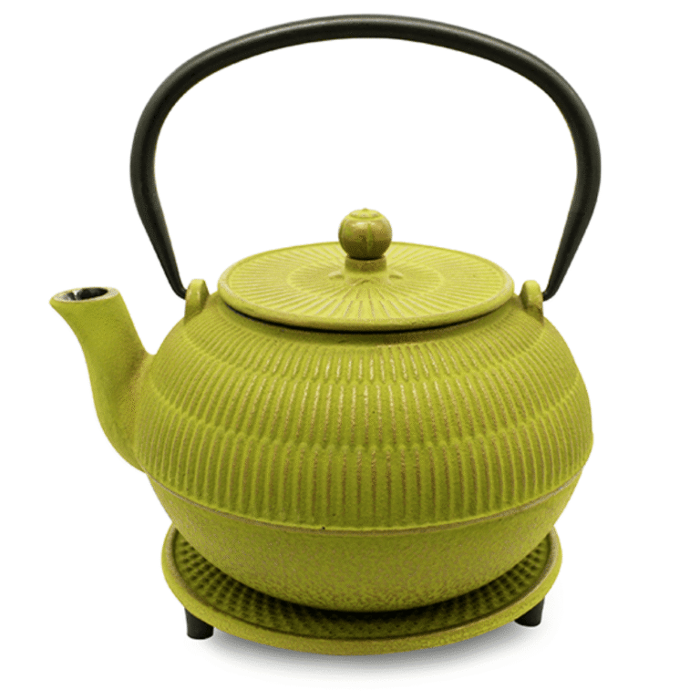 Acid Lime Cast Iron Teapot 900ml