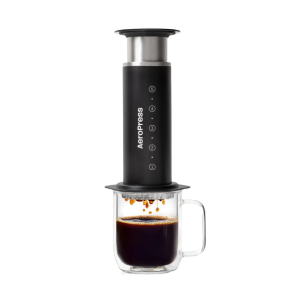 AeroPress Steel Coffee Press Black 360ml
