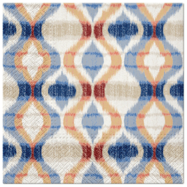 PAW Decor Lunch Napkin African Vibe Orange