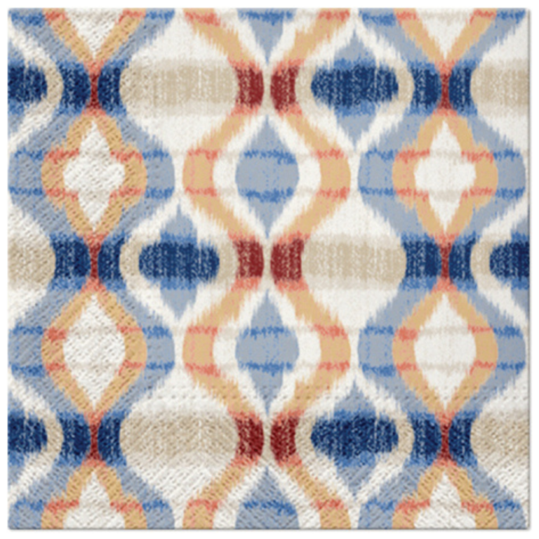 PAW Decor Lunch Napkin African Vibe Orange