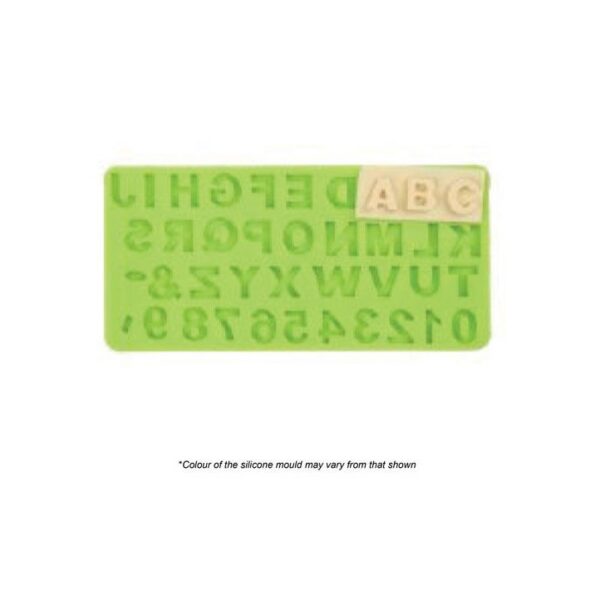 Silicone Mould Alphabet & Numbers