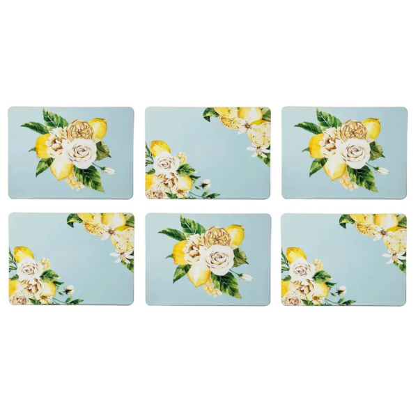 Ashdene Placemat Citrus Blooms Set of 6