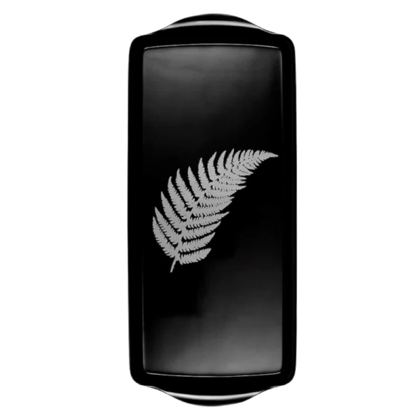 Ashdene Sandwich Scatter Tray Silver Fern 38cm