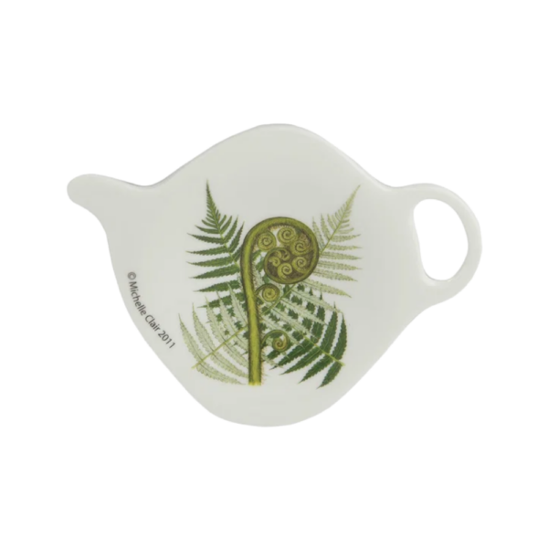 Ashdene Tea Bag Holder Floral Fern 7.5cm