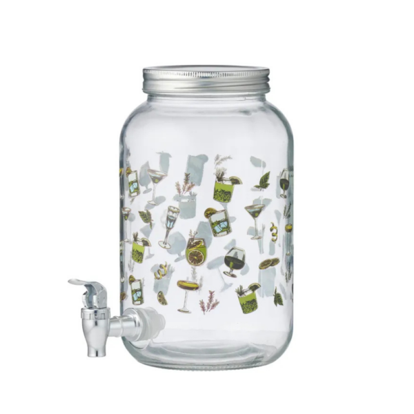 Assemble Gimlet Glass Dispenser 3.5L