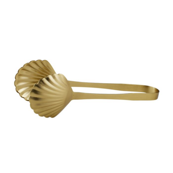 Assemble Gold Clam Tongs 26cm