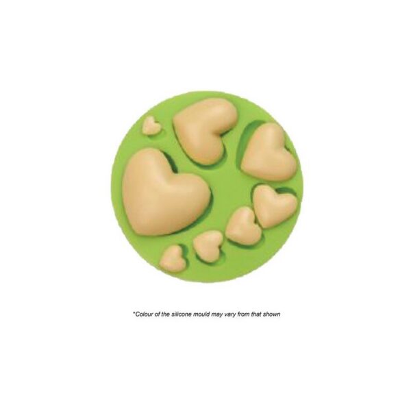 Silicone Mould Assorted Heart