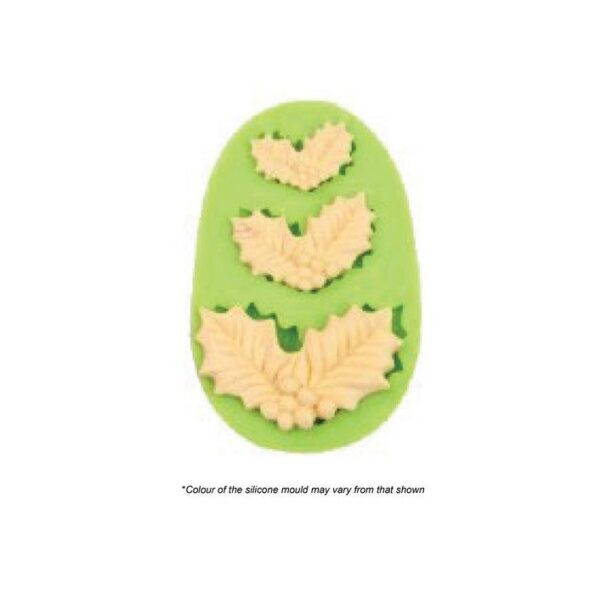 Silicone Mould Assorted Holly