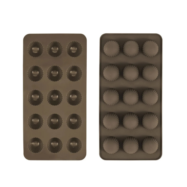 Avanti Silicone Chocolate Mould Ribbed Dome Set of 2