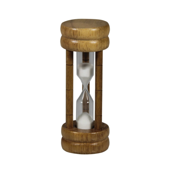 Avanti Traditional 3 Minute Wooden Egg Timer