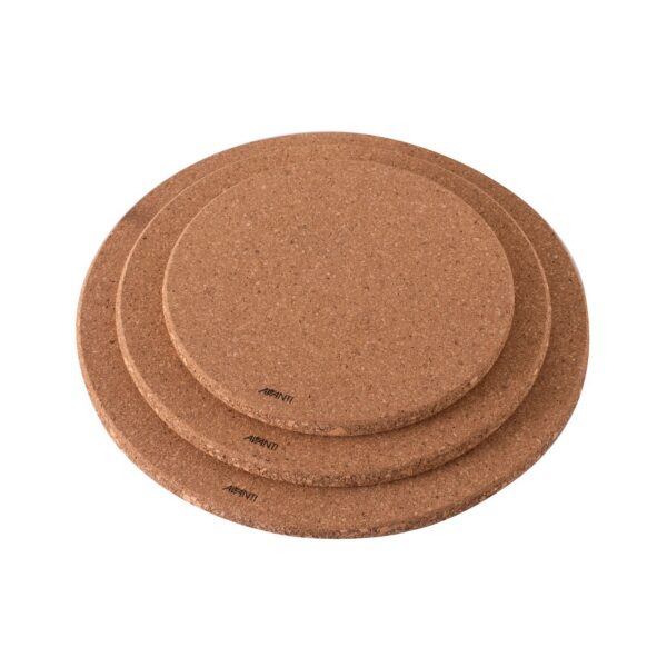 Avanti Round Cork Trivets with Magnets Set of 3