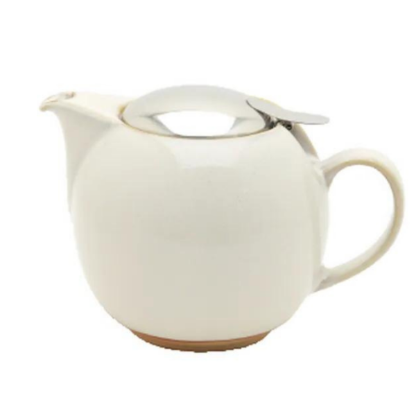 Zero Japan Earth Natural White Teapot (2 Sizes)