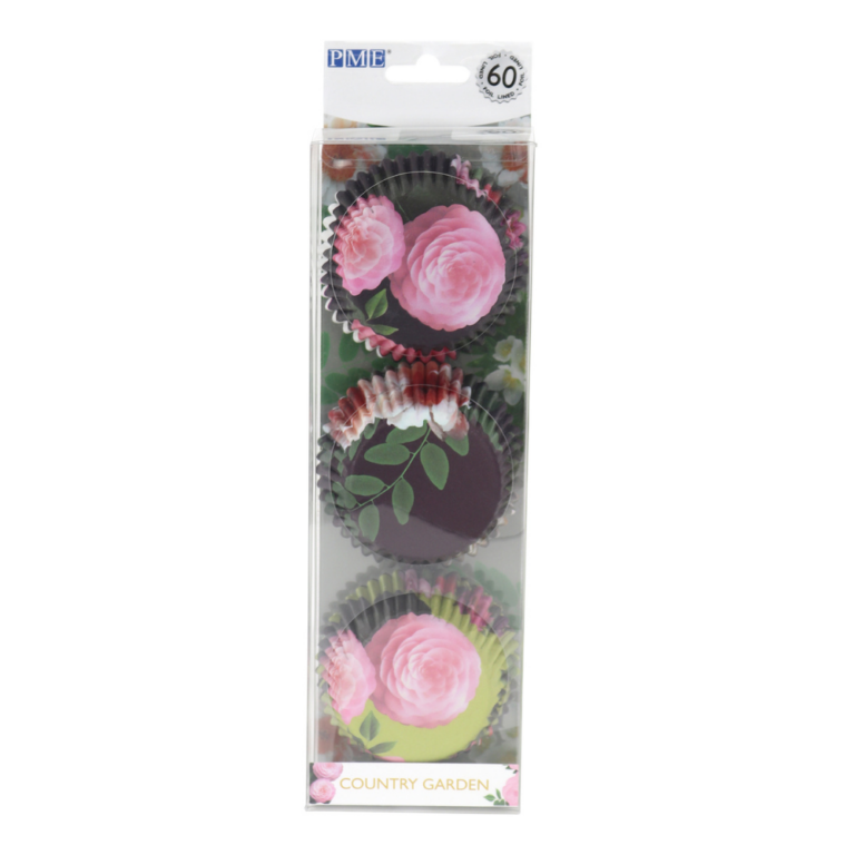 PME Cupcake Cases 60 Pack Floral