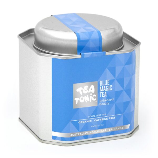 Tea Tonic Tea Tin Loose Leaf Blue Magic
