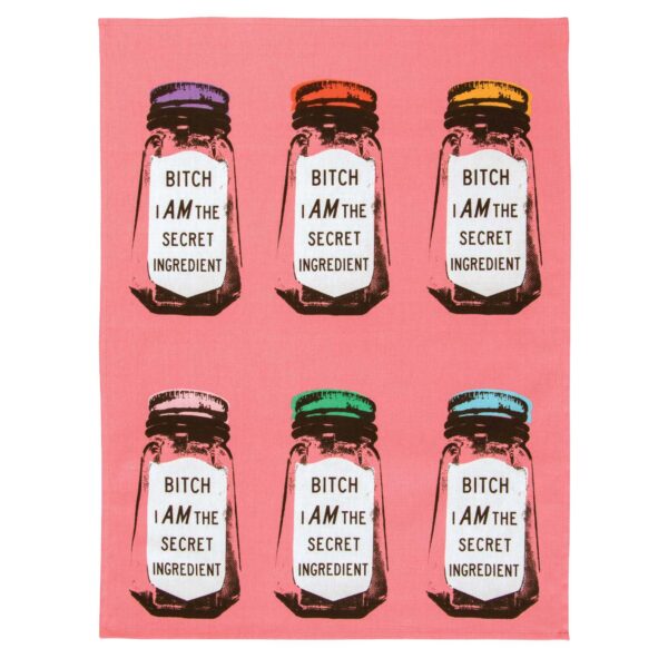 Blue Q Novelty Tea Towel ‘Secret Ingredient’