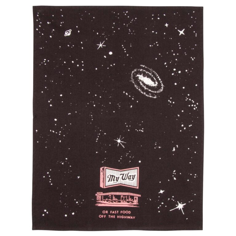 Blue Q Novelty Tea Towel ‘My Way Or Fast Food’