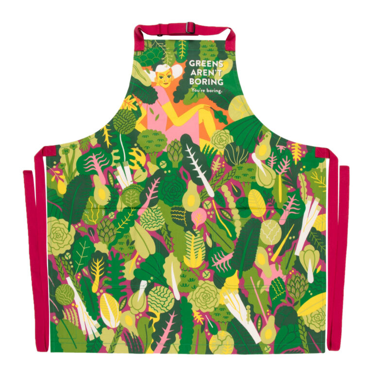 Blue Q Novelty Apron ‘Greens Aren’t Boring. You’re Boring’