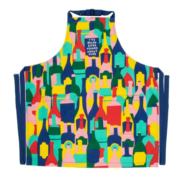 Blue Q Novelty Apron ‘Heard Good Things About Wine’